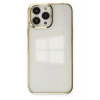 USLUCAN ALIŞVERİŞ Apple iPhone 13 Pro Max Kılıf Element Silikon - Gold