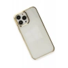 USLUCAN ALIŞVERİŞ Apple iPhone 13 Pro Max Kılıf Element Silikon - Gold