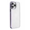 USLUCAN ALIŞVERİŞ Apple iPhone 13 Pro Max Kılıf Element Silikon - Mor