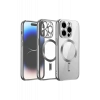 USLUCAN ALIŞVERİŞ Apple iPhone 13 Pro Max Kılıf Kross Magneticsafe Kapak - Titan Gri
