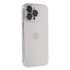 USLUCAN ALIŞVERİŞ Apple iPhone 13 Pro Max Kılıf Luko Lens Silikon - Sierra Blue