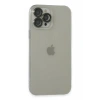 USLUCAN ALIŞVERİŞ Apple iPhone 13 Pro Max Kılıf Luko Lens Silikon - Yeşil