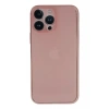USLUCAN ALIŞVERİŞ Apple iPhone 13 Pro Max Kılıf PP Ultra İnce Kapak - Pembe