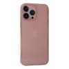 USLUCAN ALIŞVERİŞ Apple iPhone 13 Pro Max Kılıf PP Ultra İnce Kapak - Pembe