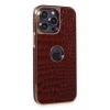 USLUCAN ALIŞVERİŞ Apple iPhone 13 Pro Max Kılıf Snake Kapak - Bordo