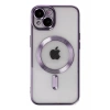 USLUCAN ALIŞVERİŞ Apple iPhone 14 Kılıf Kross Magneticsafe Kapak - Mor
