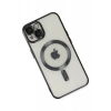 USLUCAN ALIŞVERİŞ Apple iPhone 14 Kılıf Kross Magneticsafe Kapak - Siyah