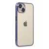 USLUCAN ALIŞVERİŞ Apple iPhone 14 Kılıf Lensli Silikon - Mor