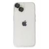 USLUCAN ALIŞVERİŞ Apple iPhone 14 Kılıf Luko Lens Silikon - Yeşil