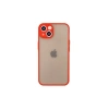 USLUCAN ALIŞVERİŞ Apple iPhone 14 Kılıf Montreal Silikon Kapak - Kırmızı