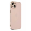 USLUCAN ALIŞVERİŞ Apple iPhone 14 Kılıf Volet Silikon - Pembe
