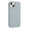 USLUCAN ALIŞVERİŞ Apple iPhone 14 Plus Kılıf Asya Deri Silikon - Sierra Blue