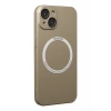 USLUCAN ALIŞVERİŞ Apple iPhone 14 Plus Kılıf Jack Magneticsafe Lens Silikon - Gold