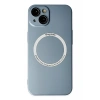 USLUCAN ALIŞVERİŞ Apple iPhone 14 Plus Kılıf Jack Magneticsafe Lens Silikon - Sierra Blue