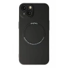 USLUCAN ALIŞVERİŞ Apple iPhone 14 Plus Kılıf Jack Magneticsafe Lens Silikon - Siyah