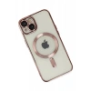 USLUCAN ALIŞVERİŞ Apple iPhone 14 Plus Kılıf Kross Magneticsafe Kapak - Rose