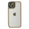 USLUCAN ALIŞVERİŞ Apple iPhone 14 Plus Kılıf Liva Lens Silikon - Yeşil