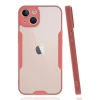 USLUCAN ALIŞVERİŞ Apple iPhone 14 Plus Kılıf Platin Silikon - Pembe
