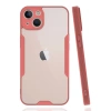 USLUCAN ALIŞVERİŞ Apple iPhone 14 Plus Kılıf Platin Silikon - Pembe