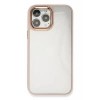 USLUCAN ALIŞVERİŞ Apple iPhone 14 Pro Kılıf Dora Kapak - Pudra