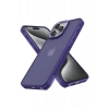 USLUCAN ALIŞVERİŞ Apple iPhone 14 Pro Kılıf Elegant Kapak - Derin Mor
