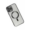 USLUCAN ALIŞVERİŞ Apple iPhone 14 Pro Kılıf Kross Magneticsafe Kapak - Siyah