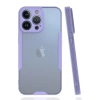 USLUCAN ALIŞVERİŞ Apple iPhone 14 Pro Kılıf Platin Silikon - Lila