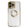 USLUCAN ALIŞVERİŞ Apple iPhone 14 Pro Kılıf Slot Silikon - Gold