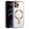 USLUCAN ALIŞVERİŞ Apple iPhone 14 Pro Max Kılıf Kross Magneticsafe Kapak - Rose
