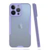 USLUCAN ALIŞVERİŞ Apple iPhone 14 Pro Max Kılıf Platin Silikon - Lila