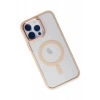 USLUCAN ALIŞVERİŞ Apple iPhone 14 Pro Max Kılıf Room Magneticsafe Silikon - Pudra