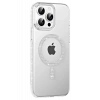 USLUCAN ALIŞVERİŞ Apple iPhone 14 Pro Max Move Taşlı Magsafe Kapak - Gümüş
