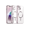 USLUCAN ALIŞVERİŞ Apple iPhone 15 Kılıf Kross Magneticsafe Kapak - Rose