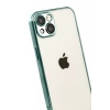 USLUCAN ALIŞVERİŞ Apple iPhone 15 Lensli Silikon - Yeşil
