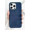 USLUCAN ALIŞVERİŞ Apple iPhone 15 Pro Kılıf Karen Magsafe Kapak - Lacivert