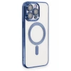 USLUCAN ALIŞVERİŞ Apple iPhone 15 Pro Kılıf Kross Magneticsafe Kapak - Lacivert