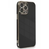 USLUCAN ALIŞVERİŞ Apple iPhone 15 Pro Kılıf Volet Silikon - Siyah