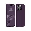 USLUCAN ALIŞVERİŞ Apple iPhone 15 Pro Max Kılıf First Silikon - Mürdüm