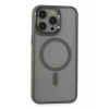 USLUCAN ALIŞVERİŞ Apple iPhone 15 Pro Max Kılıf Room Magneticsafe Silikon - Gri