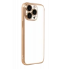USLUCAN ALIŞVERİŞ Apple iPhone 15 Pro Max Lensli Silikon - Gold