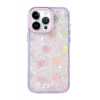 USLUCAN ALIŞVERİŞ Apple iPhone 15 Pro Max Lumi Desenli Kapak - Mor