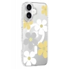 USLUCAN ALIŞVERİŞ Apple iPhone 16 Floral Magsafe Kapak - Sarı