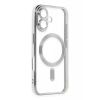 USLUCAN ALIŞVERİŞ Apple iPhone 16 Kılıf Kross Magneticsafe Kapak - Gümüş