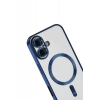 USLUCAN ALIŞVERİŞ Apple iPhone 16 Kılıf Kross Magneticsafe Kapak - Lacivert