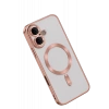 USLUCAN ALIŞVERİŞ Apple iPhone 16 Kılıf Kross Magneticsafe Kapak - Rose