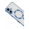 USLUCAN ALIŞVERİŞ Apple iPhone 16 Kılıf Kross Magneticsafe Kapak - Sierra Blue