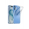 USLUCAN ALIŞVERİŞ Apple iPhone 16 Kılıf Lüx Şeffaf Silikon