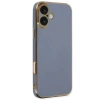 USLUCAN ALIŞVERİŞ Apple iPhone 16 Kılıf Volet Silikon - Mavi