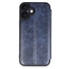 USLUCAN ALIŞVERİŞ Apple iPhone 16 Plus Kılıf Flip Cover - Lacivert