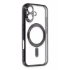 USLUCAN ALIŞVERİŞ Apple iPhone 16 Plus Kılıf Kross Magneticsafe Kapak - Siyah